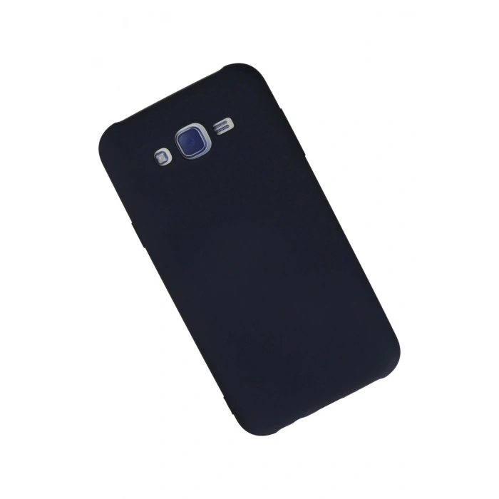 Newface Samsung Galaxy J7 Kılıf Nano içi Kadife Silikon - Lacivert