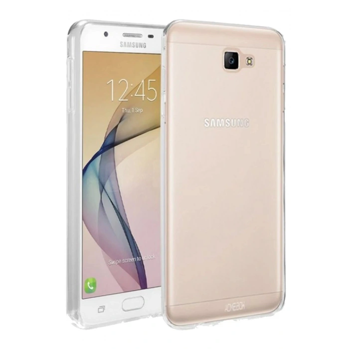 Newface Samsung Galaxy J7 Prime Kılıf Lüx Şeffaf Silikon
