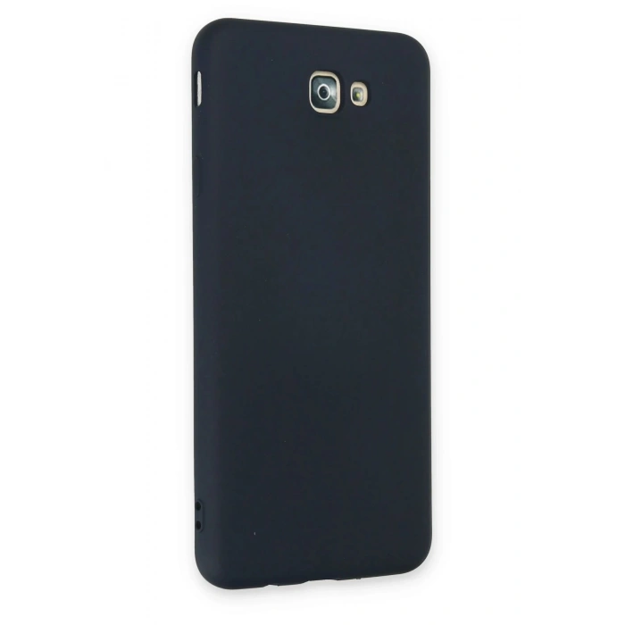 Newface Samsung Galaxy J7 Prime Kılıf Nano içi Kadife Silikon - Lacivert