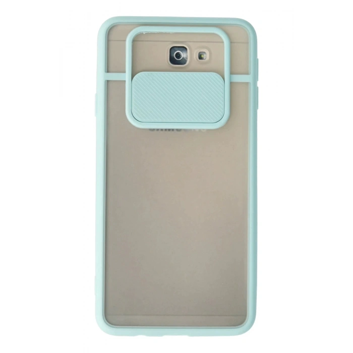 Newface Samsung Galaxy J7 Prime Kılıf Palm Buzlu Kamera Sürgülü Silikon uaz