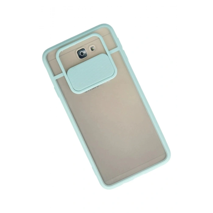 Newface Samsung Galaxy J7 Prime Kılıf Palm Buzlu Kamera Sürgülü Silikon uaz