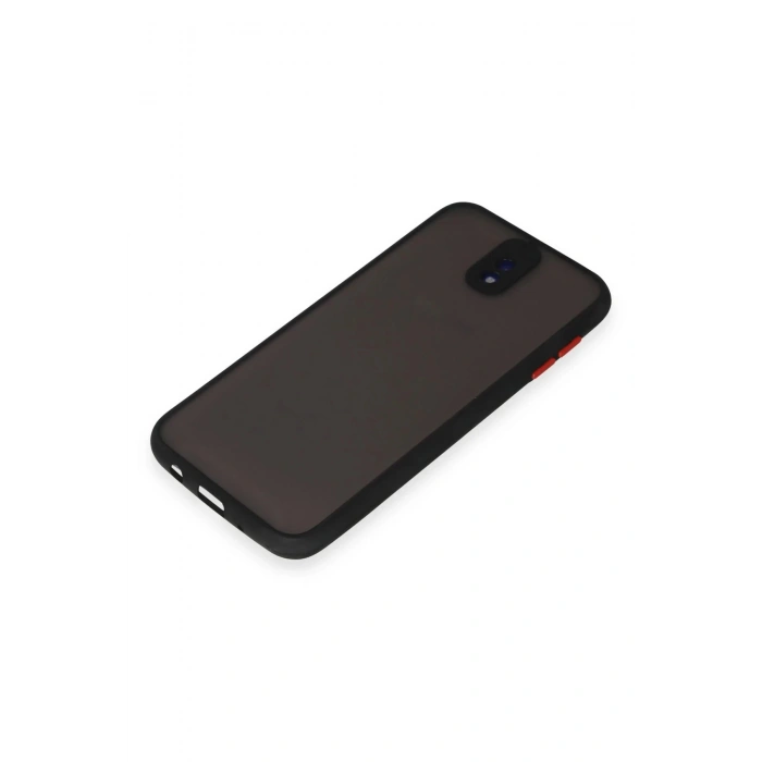 Newface Samsung Galaxy J7 Pro / J730 Kılıf Montreal Silikon Kapak - Siyah