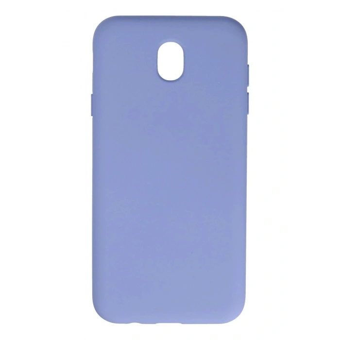 Newface Samsung Galaxy J7 Pro / J730 Kılıf Nano içi Kadife Silikon - Lila