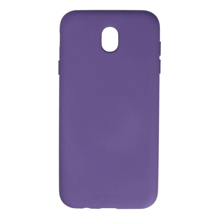 Newface Samsung Galaxy J7 Pro / J730 Kılıf Nano içi Kadife Silikon - Mor