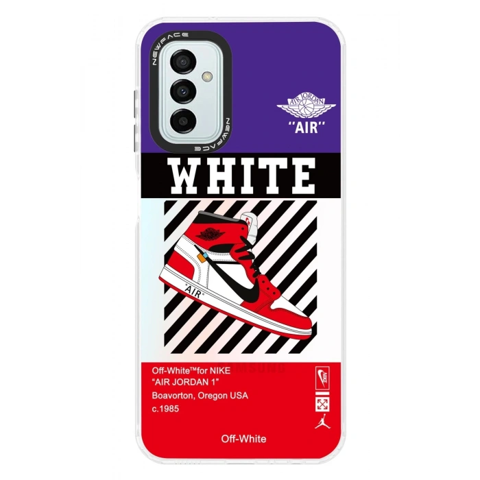 Newface Samsung Galaxy M13 Kılıf Estoril Desenli Kapak - Estoril - 12