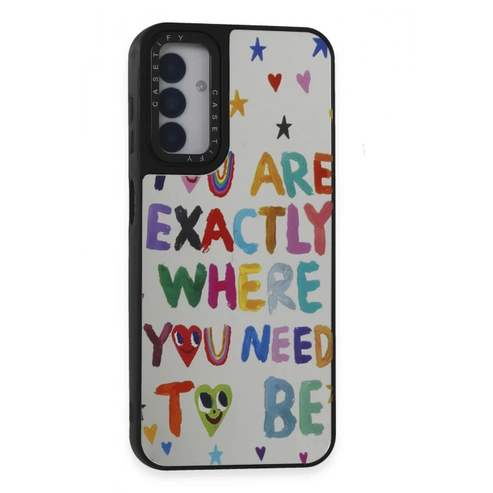 Newface Samsung Galaxy M14 5G Kılıf Mirror Desenli Kapak - Mirror - 10