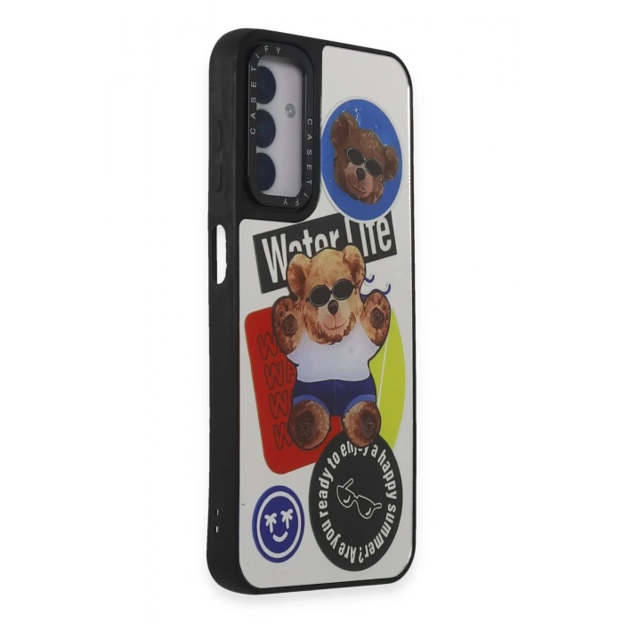 Newface Samsung Galaxy M14 5G Kılıf Mirror Desenli Kapak - Mirror - 14