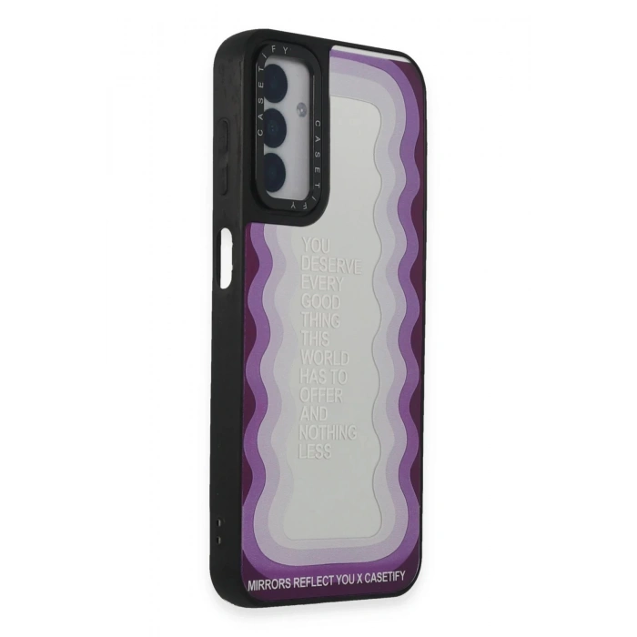 Newface Samsung Galaxy M14 5G Kılıf Mirror Desenli Kapak - Mirror - 5