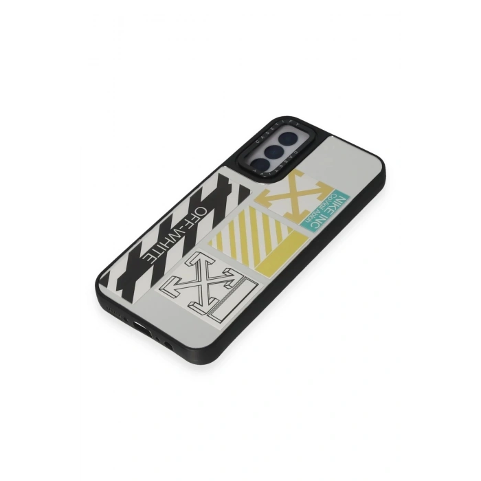 Newface Samsung Galaxy M14 5G Kılıf Mirror Desenli Kapak - Mirror - 6