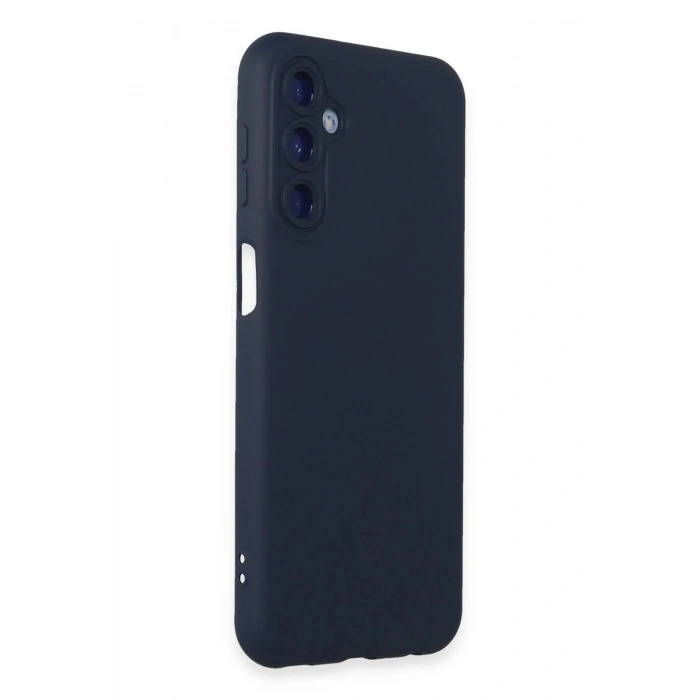 Newface Samsung Galaxy M14 5G Kılıf Nano içi Kadife Silikon - Lacivert