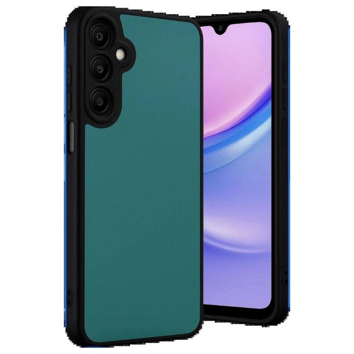 Newface Samsung Galaxy M15 Kılıf Aras Deri Kapak - Açık Yeşil