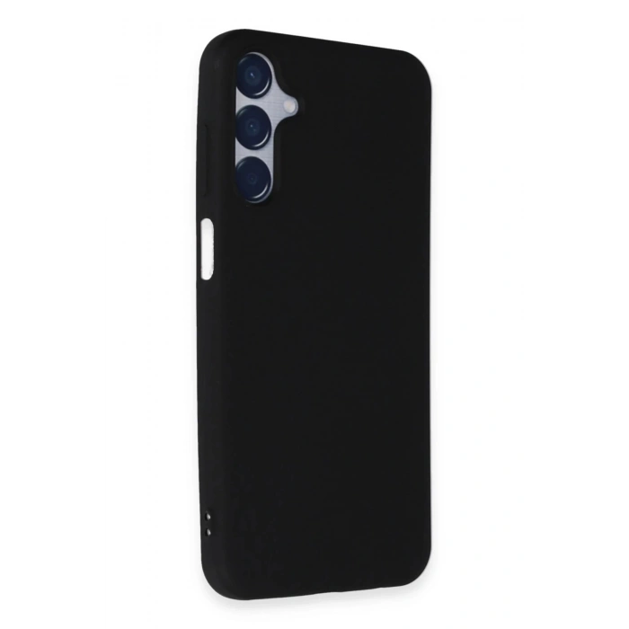 Newface Samsung Galaxy M15 Kılıf First Silikon - Siyah