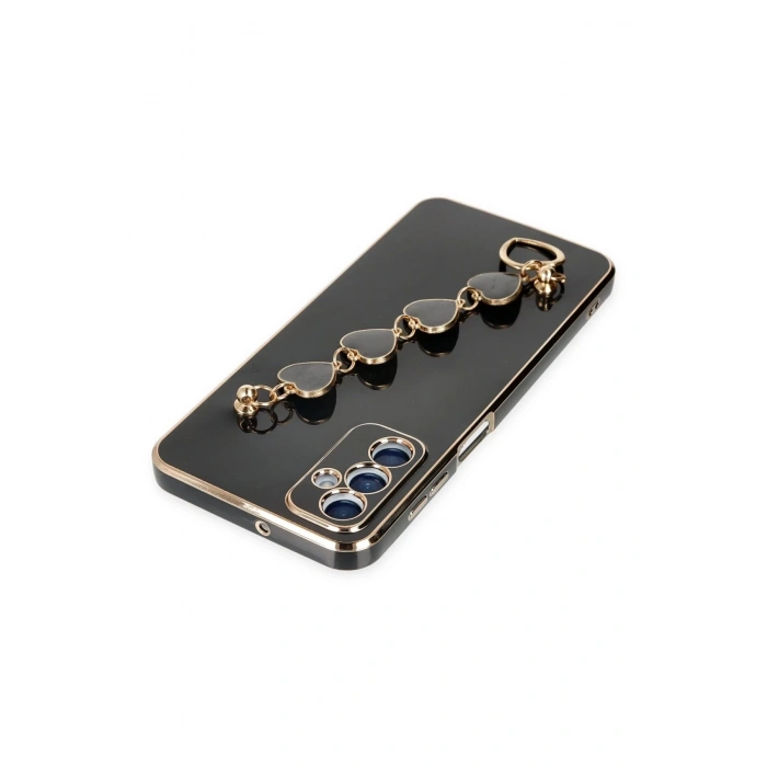 Newface Samsung Galaxy M23 Kılıf Esila Silikon - Siyah