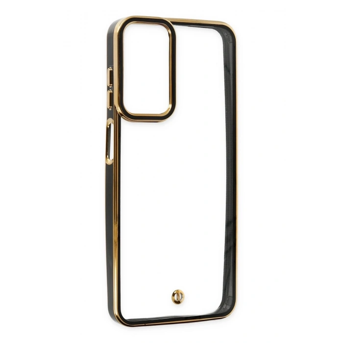 Newface Samsung Galaxy M23 Kılıf Liva Lens Silikon - Siyah