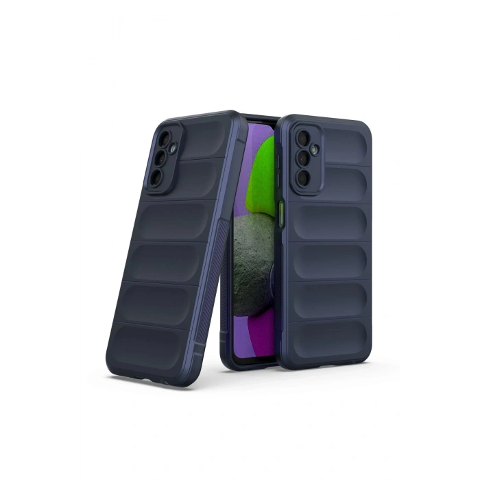 Newface Samsung Galaxy M23 Kılıf Optimum Silikon - Lacivert