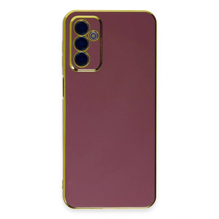 Newface Samsung Galaxy M23 Kılıf Volet Silikon - Kırmızı