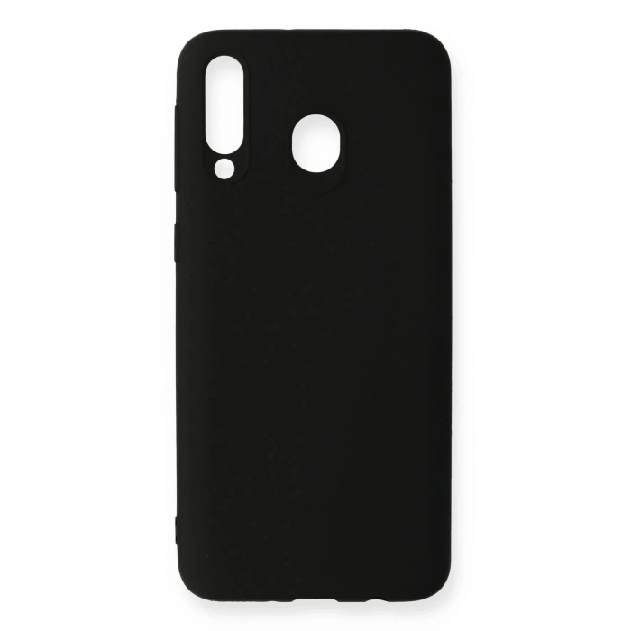 Newface Samsung Galaxy M30 Kılıf First Silikon - Siyah