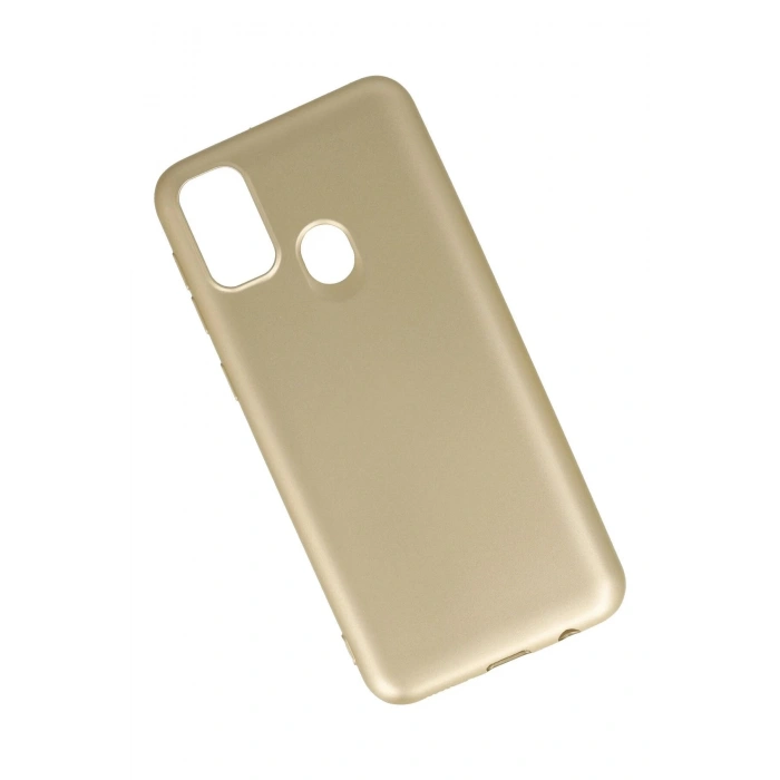 Newface Samsung Galaxy M30S Kılıf First Silikon - Gold