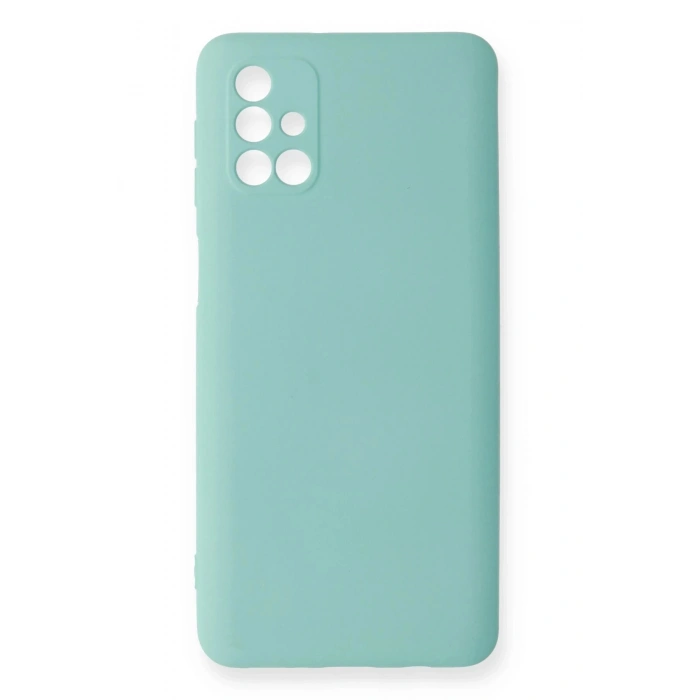 Newface Samsung Galaxy M31S Kılıf Nano içi Kadife Silikon uaz