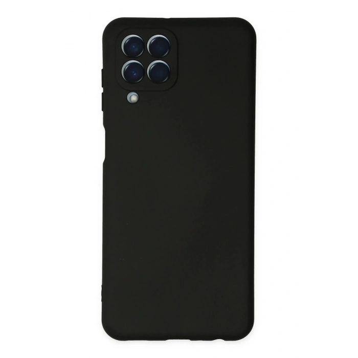 Newface Samsung Galaxy M33 Kılıf Nano içi Kadife Silikon - Siyah