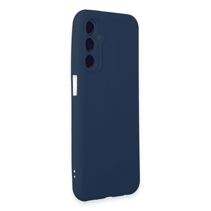 Newface Samsung Galaxy M34 5G Kılıf First Silikon - Lacivert