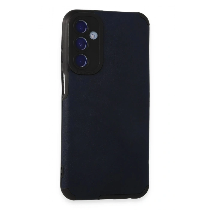 Newface Samsung Galaxy M34 5G Kılıf Loop Deri Silikon - Lacivert