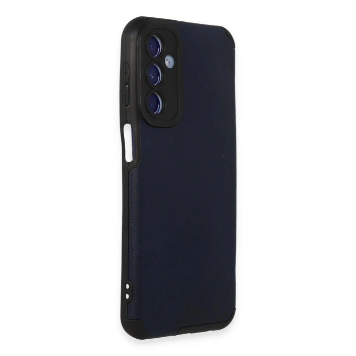 Newface Samsung Galaxy M34 5G Kılıf Loop Deri Silikon - Lacivert