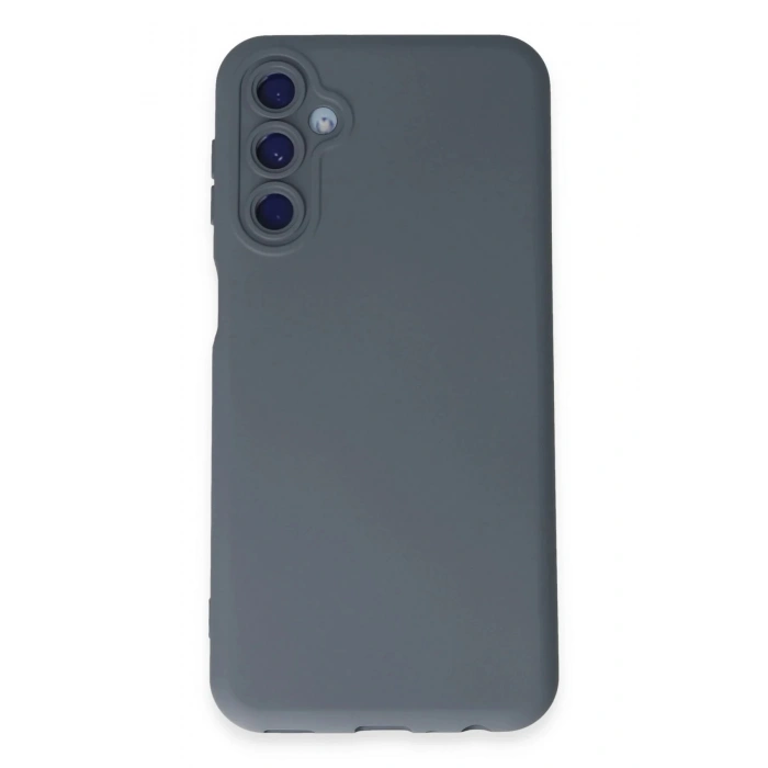 Newface Samsung Galaxy M34 5G Kılıf Nano içi Kadife Silikon - Gri