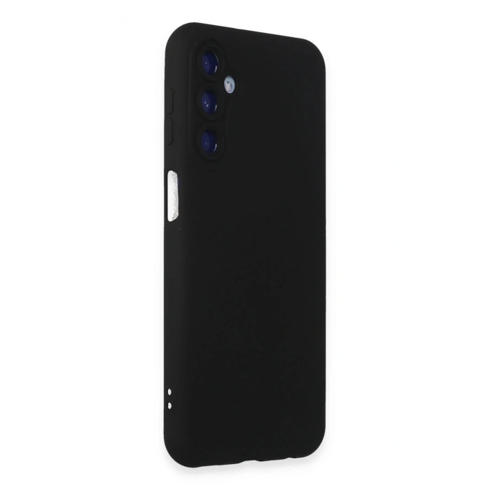 Newface Samsung Galaxy M34 5G Kılıf Nano içi Kadife Silikon - Siyah