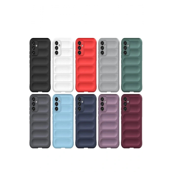 Newface Samsung Galaxy M34 5G Kılıf Optimum Silikon - Krem