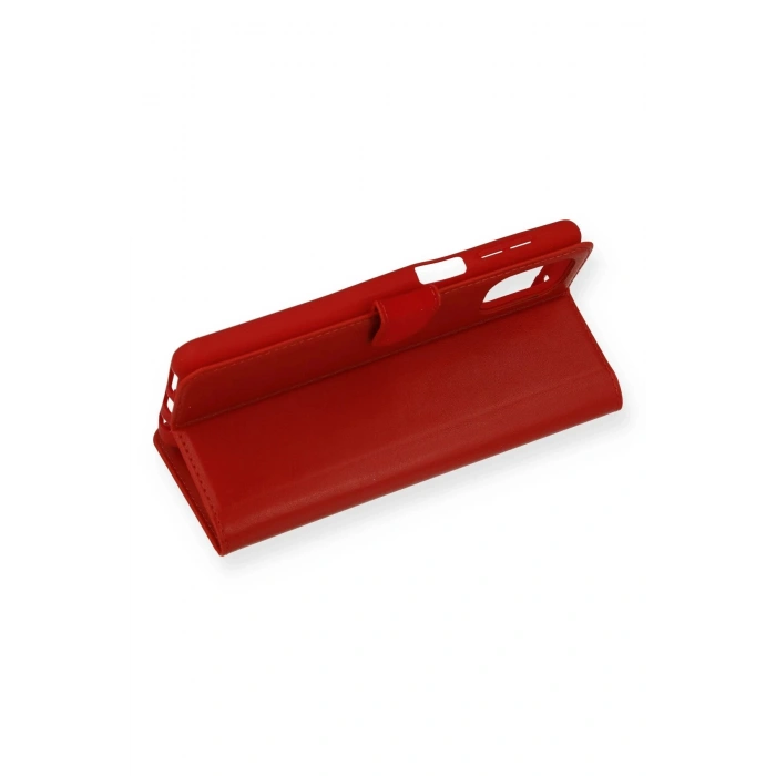 Newface Samsung Galaxy M51 Trend S Plus Kapaklı Kılıf - Kırmızı