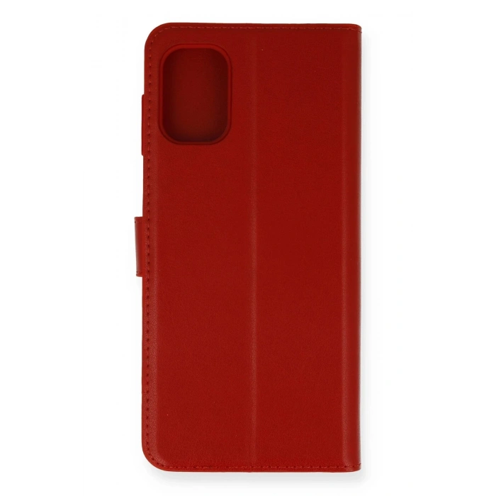 Newface Samsung Galaxy M51 Trend S Plus Kapaklı Kılıf - Kırmızı