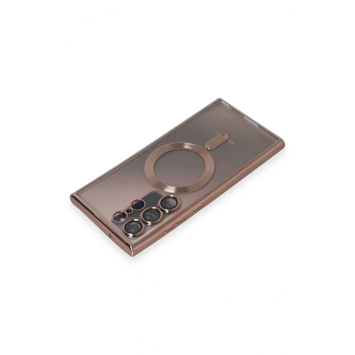 Newface Samsung Galaxy Note 20 Ultra Kılıf Kross Magneticsafe Kapak - Rose