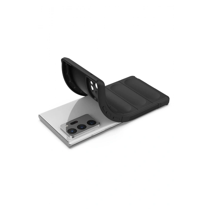 Newface Samsung Galaxy Note 20 Ultra Kılıf Optimum Silikon - Siyah