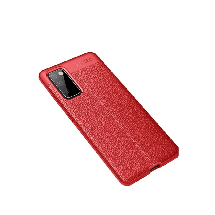 Newface Samsung Galaxy S20 FE Kılıf Auto Focus Kapak - Kırmızı