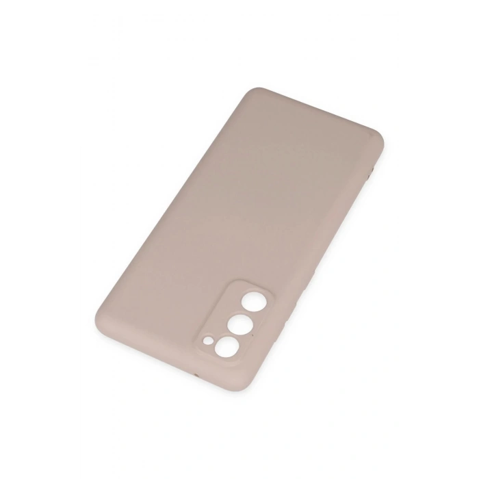 Newface Samsung Galaxy S20 FE Kılıf Nano içi Kadife Silikon - Pudra