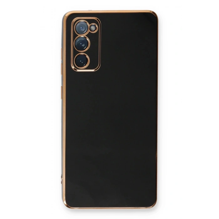 Newface Samsung Galaxy S20 FE Kılıf Volet Silikon - Siyah