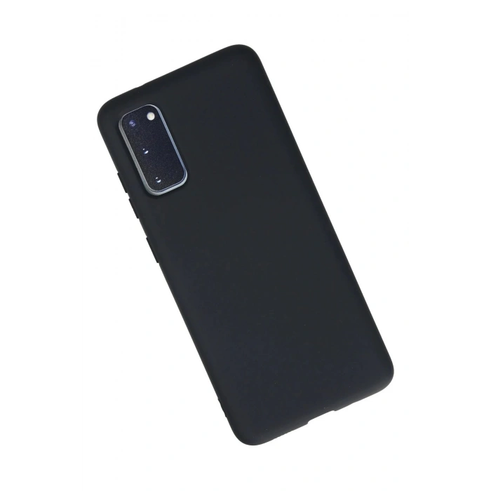 Newface Samsung Galaxy S20 Kılıf Nano içi Kadife Silikon - Lacivert