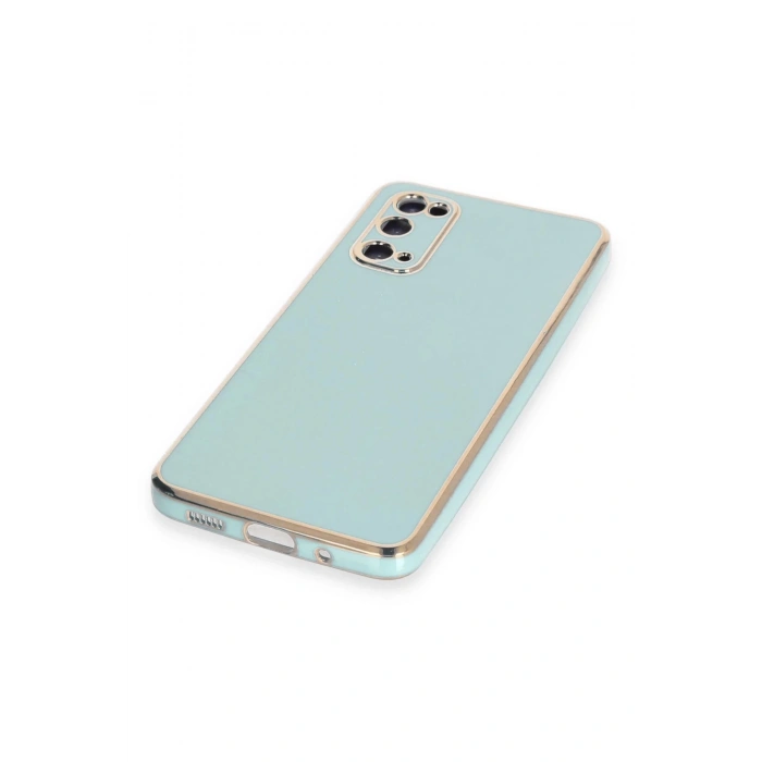 Newface Samsung Galaxy S20 Kılıf Volet Silikon - Açık Yeşil