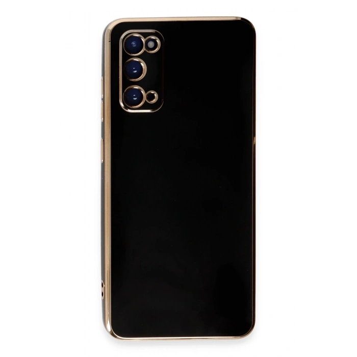 Newface Samsung Galaxy S20 Kılıf Volet Silikon - Siyah