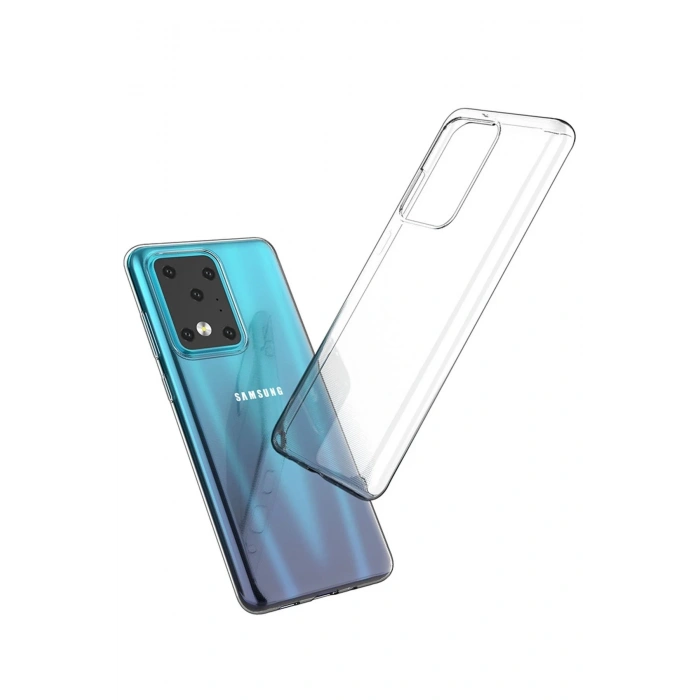 Newface Samsung Galaxy S20 Ultra Kılıf Lüx Şeffaf Silikon