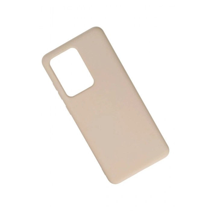 Newface Samsung Galaxy S20 Ultra Kılıf Nano içi Kadife Silikon - Pudra