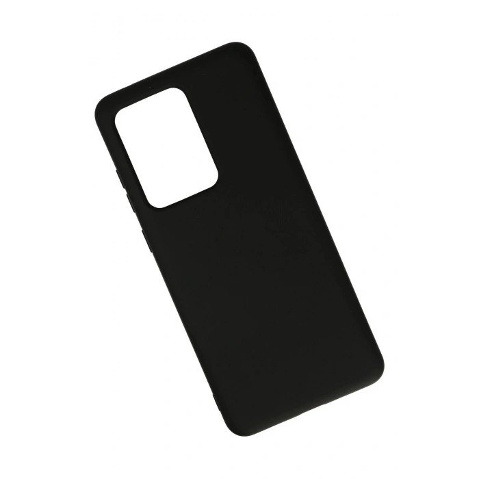 Newface Samsung Galaxy S20 Ultra Kılıf Nano içi Kadife Silikon - Siyah