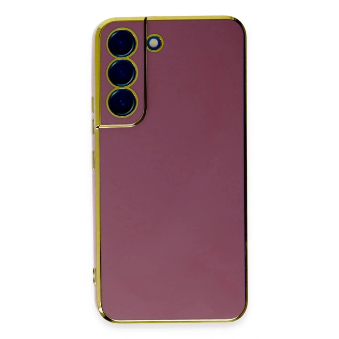 Newface Samsung Galaxy S21 FE Kılıf Volet Silikon - Kırmızı