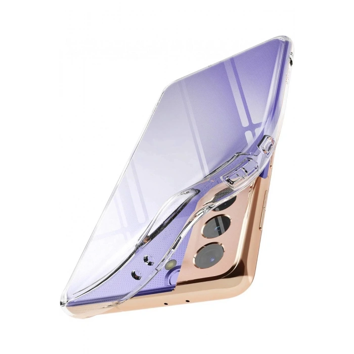 Newface Samsung Galaxy S21 Plus Kılıf Lüx Şeffaf Silikon