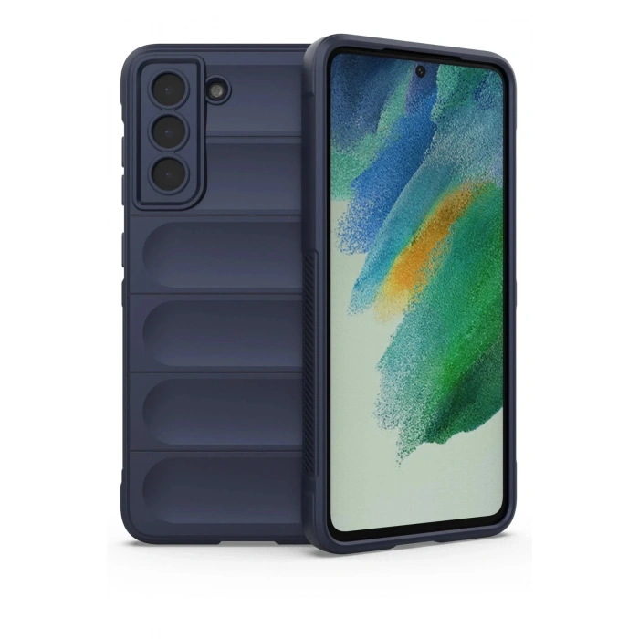 Newface Samsung Galaxy S22 Plus Kılıf Optimum Silikon - Lacivert