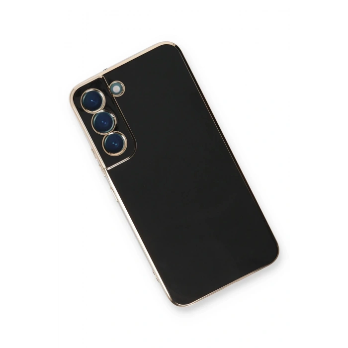 Newface Samsung Galaxy S22 Plus Kılıf Volet Silikon - Siyah