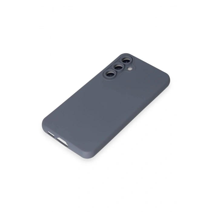 Newface Samsung Galaxy S23 FE Kılıf Nano içi Kadife Silikon - Gri