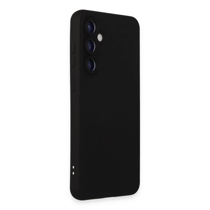 Newface Samsung Galaxy S23 FE Kılıf Nano içi Kadife Silikon - Siyah