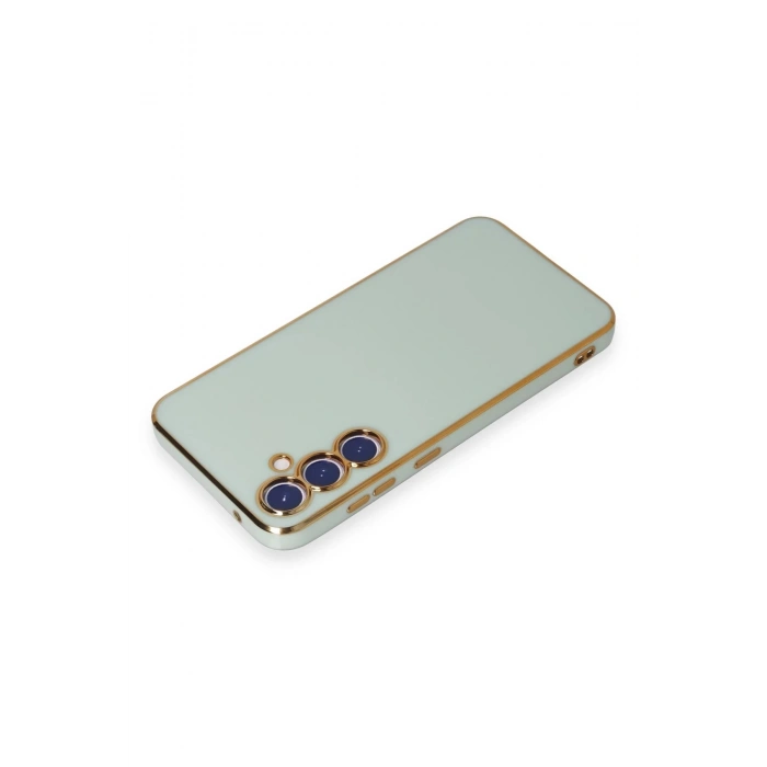 Newface Samsung Galaxy S23 FE Kılıf Volet Silikon - Açık Yeşil